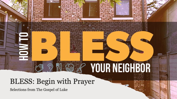 BLESS: Begin with Prayer
